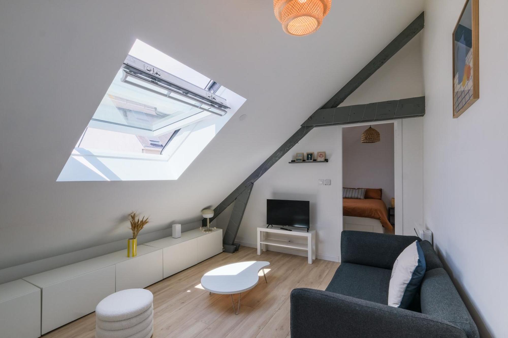 Apartamento Le Perchoir Du Marche - Appt Pour 2 Saint-Nazaire  Exterior foto