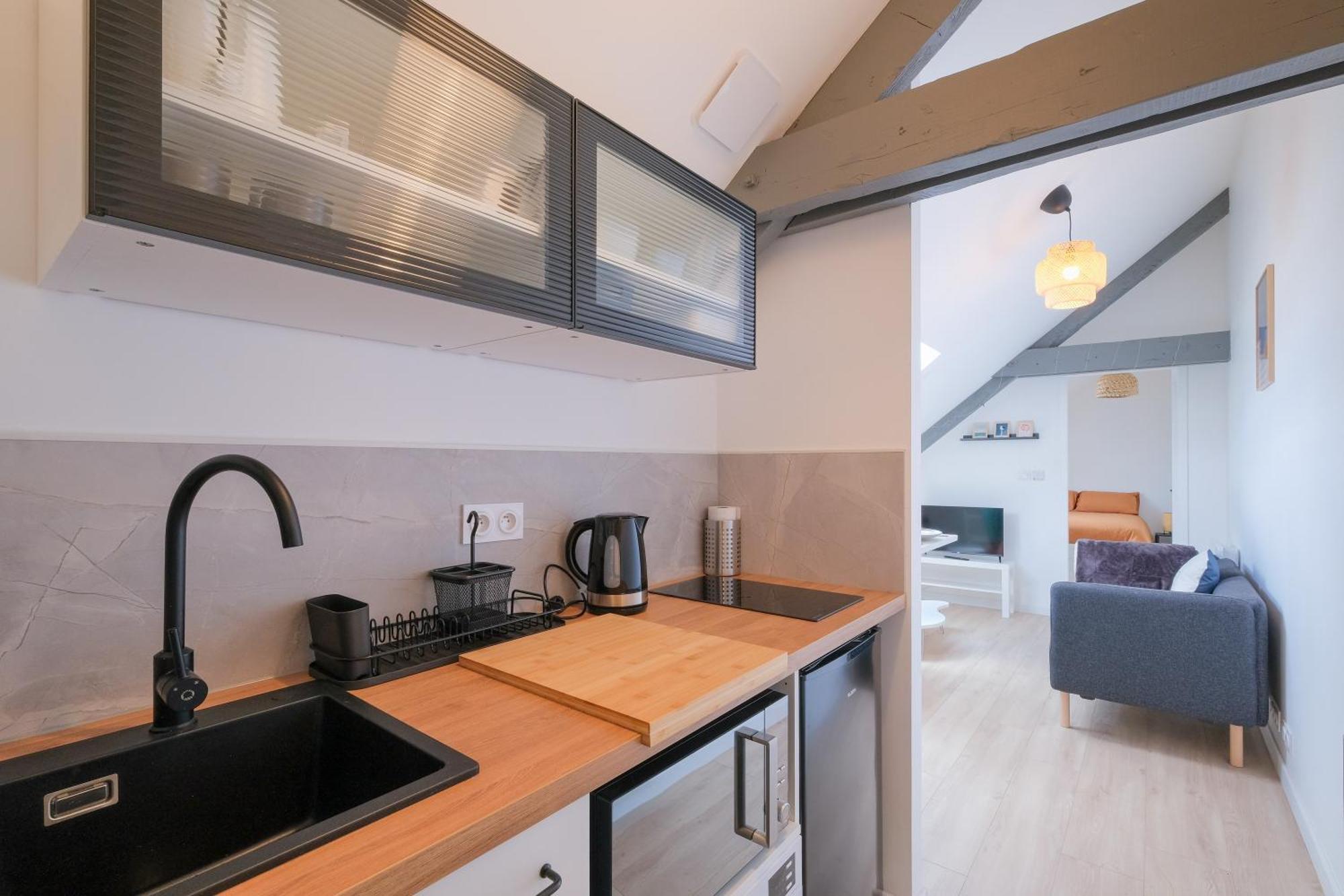 Apartamento Le Perchoir Du Marche - Appt Pour 2 Saint-Nazaire  Exterior foto